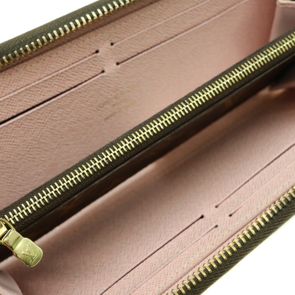 Louis Vuitton Brown Pink Portefeuille Clemence Wallet - Picture 6 of 6